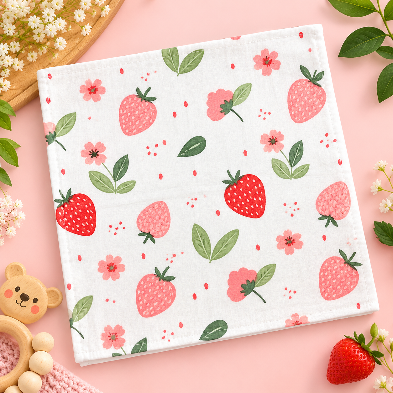 Reusable baby wipes